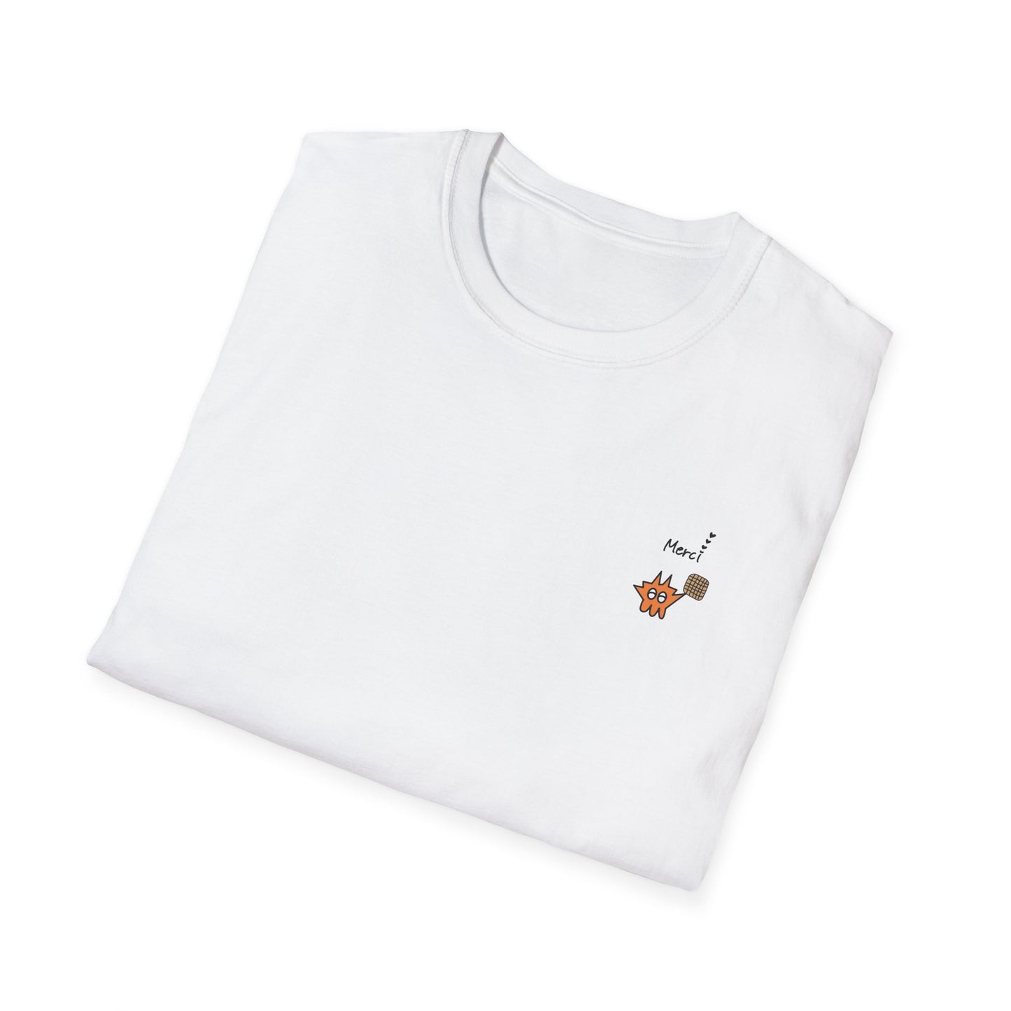 GONNYS American Waffle "Merci" Mini Graphic Unisex Soft Style T-Shirt