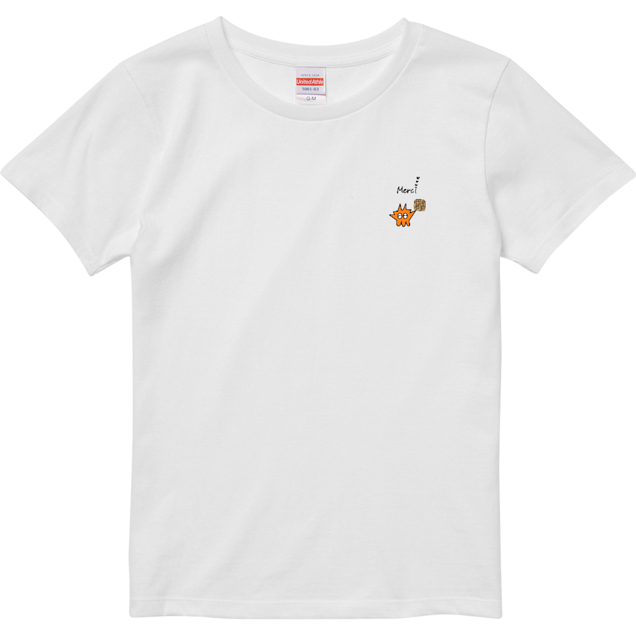 GONNYS Merci Mini Emblem T-shirt (Women's/White)
