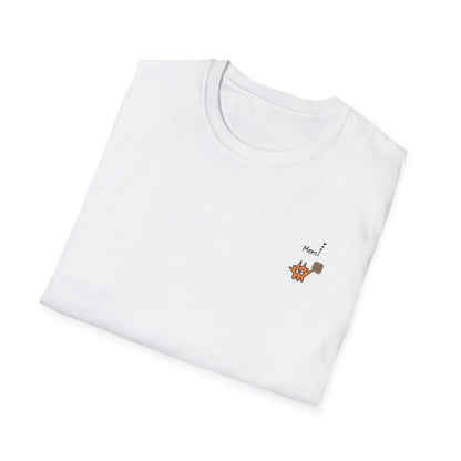 GONNYS American Waffle "Merci" Mini Graphic Unisex Soft Style T-Shirt