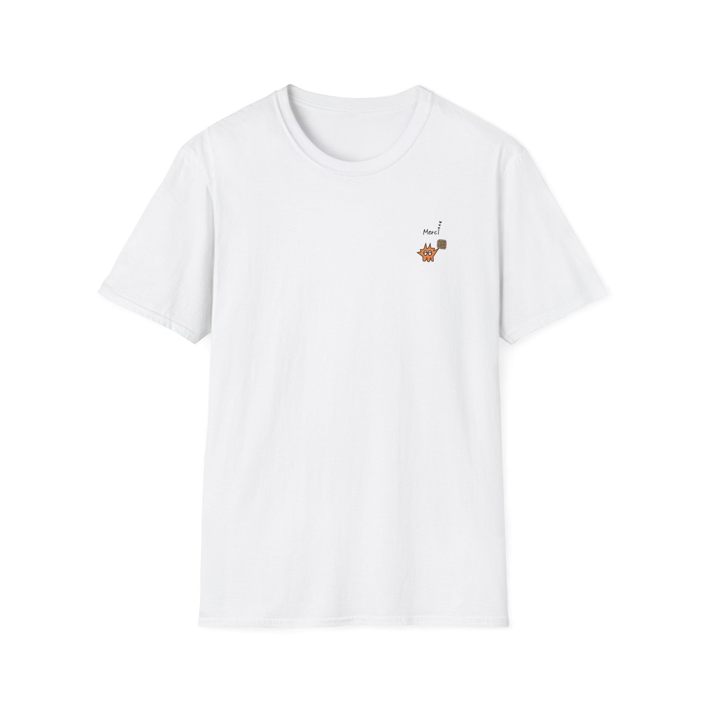 GONNYS American Waffle "Merci" Mini Graphic Unisex Soft Style T-Shirt