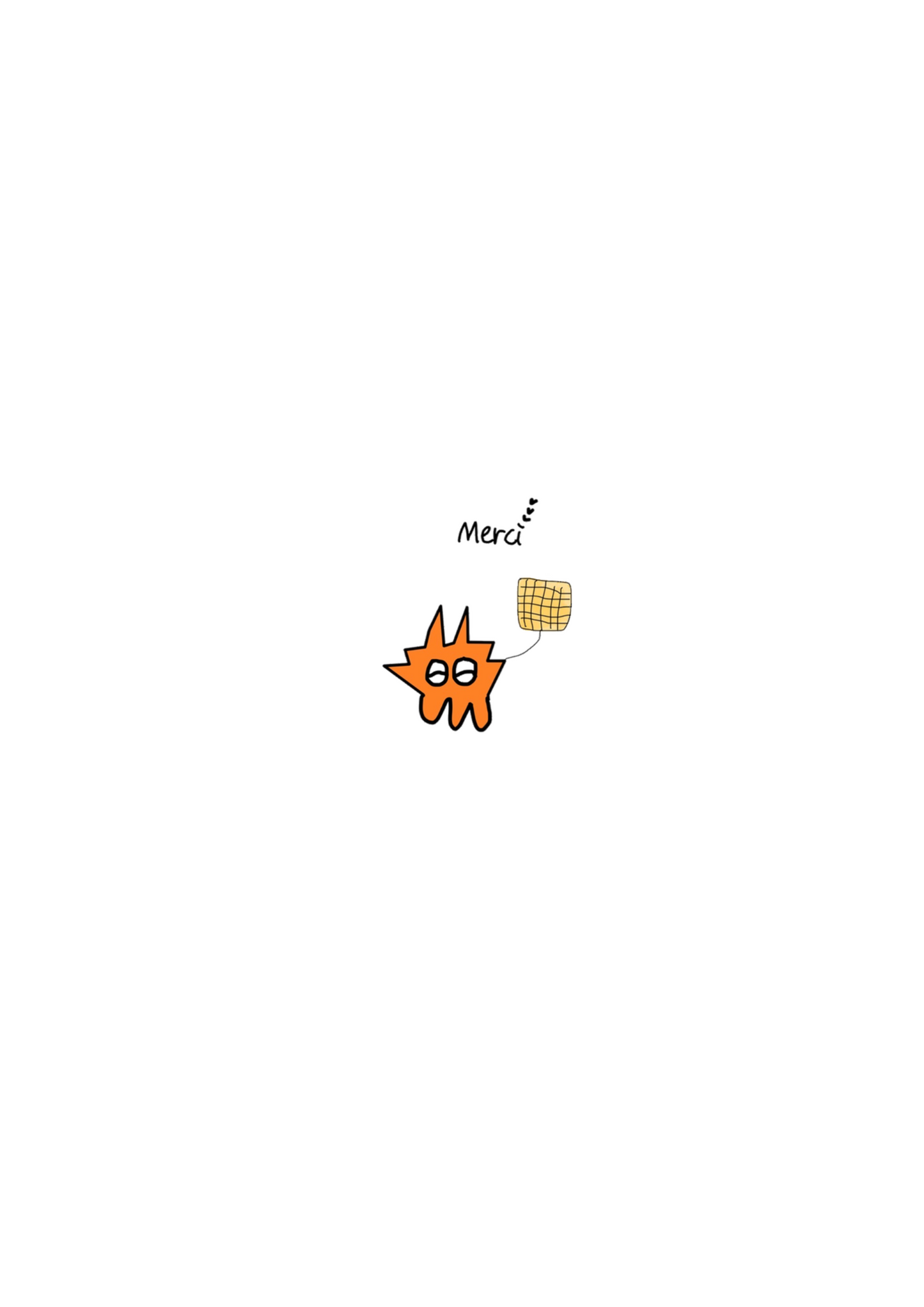 GONNYS "Merci" A3 Print (Unframed)
