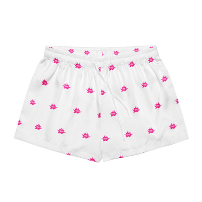 GONNYS Pajama Shorts〈Petal Dot/White x Fuchsia〉