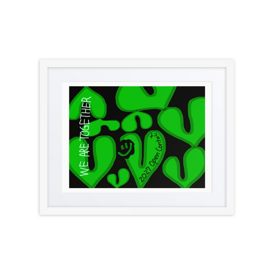 GONNYS Framed Poster｜WE ARE TOGETHER – Open Contact 2027