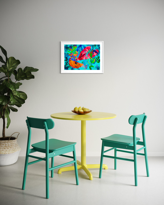 GONNYS HEJ! / Art Print