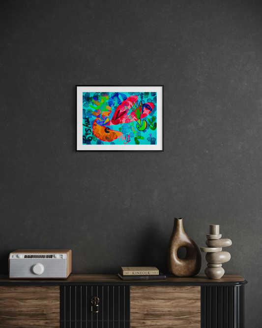 GONNYS HEJ! / Art Print