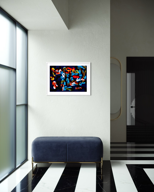 GONNYS VIVID SILENCE / Art Print