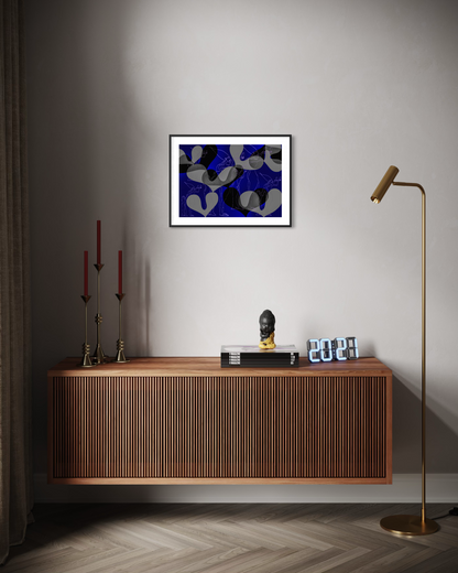 GONNYS｜Ancient Blue Ceremony Art Print